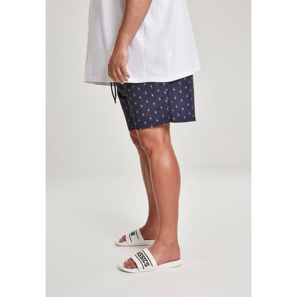 Badshorts - Urban Classic - Basic - Ljusgul - Större storlekar - Bekväm med dragsko
