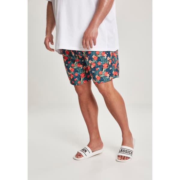 Badshorts - URBAN CLASSICS - Urban Classic basic - Färg rosa - För män - Praktiska fickor