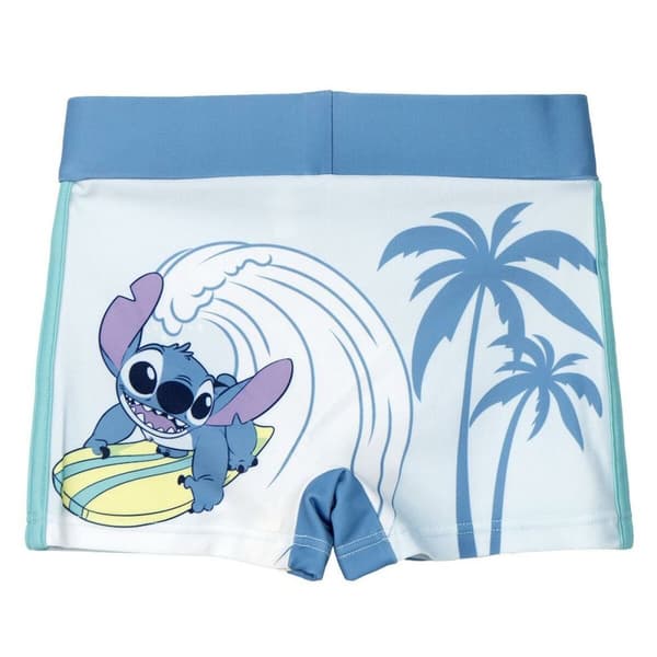 Drengebadebukserne Stitch Blå - 10 år