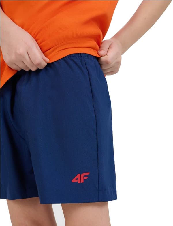 Badbyxor för pojkar, 4F, snabbtorkande badshorts, storlek 122/128