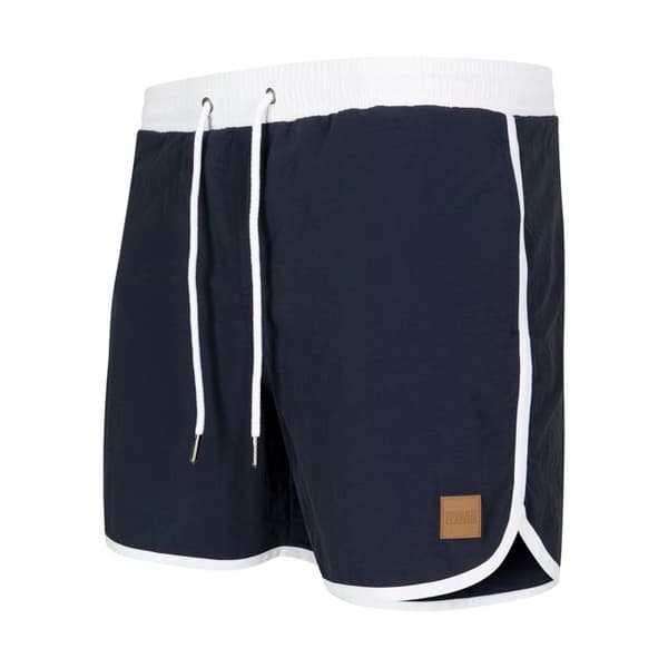 Baddräkt - Urban Classic - Retro - Marinblå/vit - Man - Optimal komfort