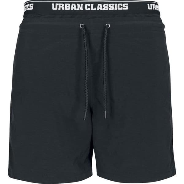 Urban Classics 2-IN-1 simshorts Simshorts svart/vit