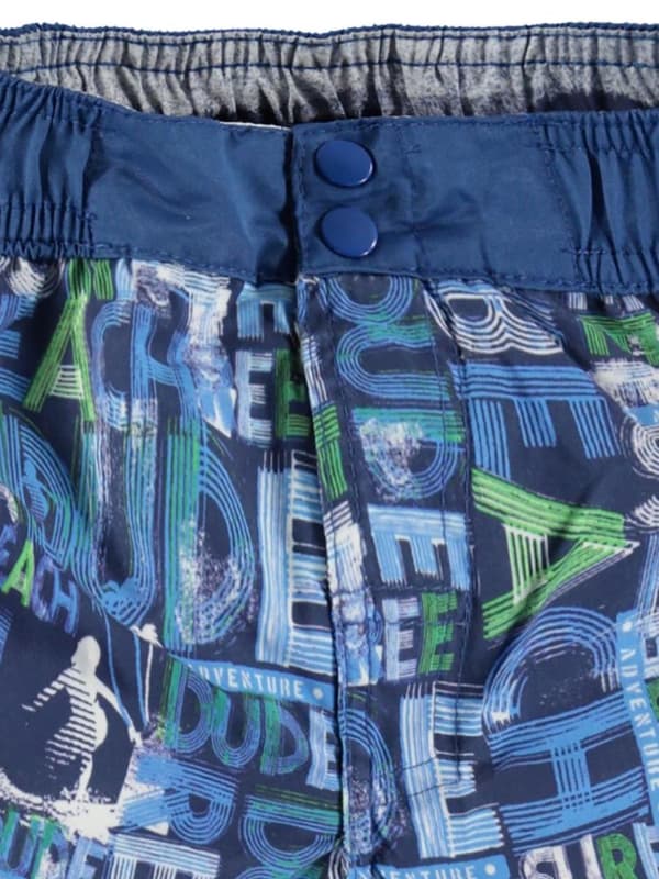 Blå Kanz badeshorts til drenge