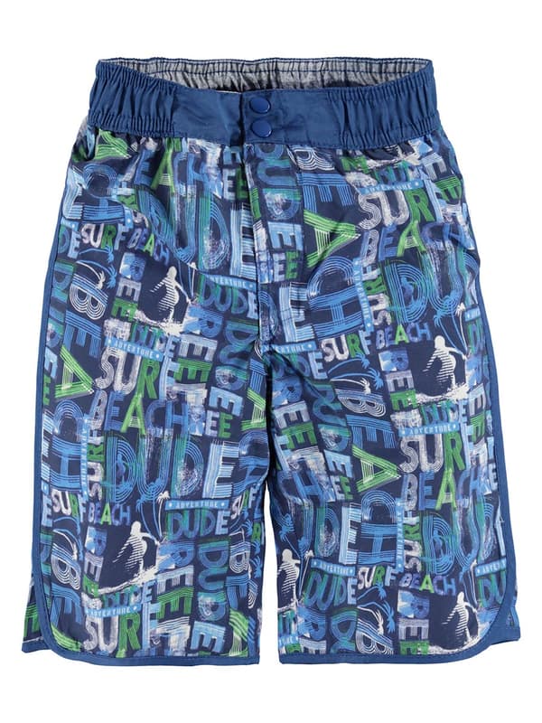 Blå Kanz badeshorts til drenge