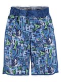 Miniatyrbillede 1 af 3: Blå Kanz badeshorts til drenge