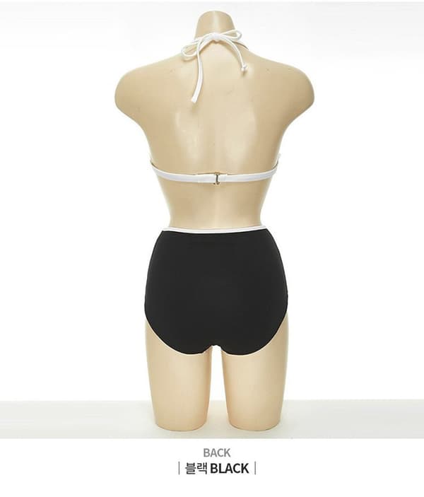 INF Todelt badedragt - Sexet bikini til kvinder Sort XL
