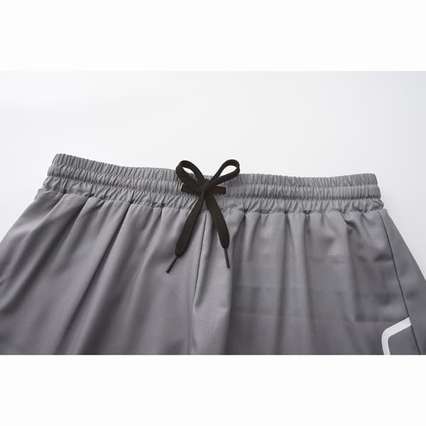 INF Dubbla lager badbyxor för män - Grå,, Snabbtorkande 3XL