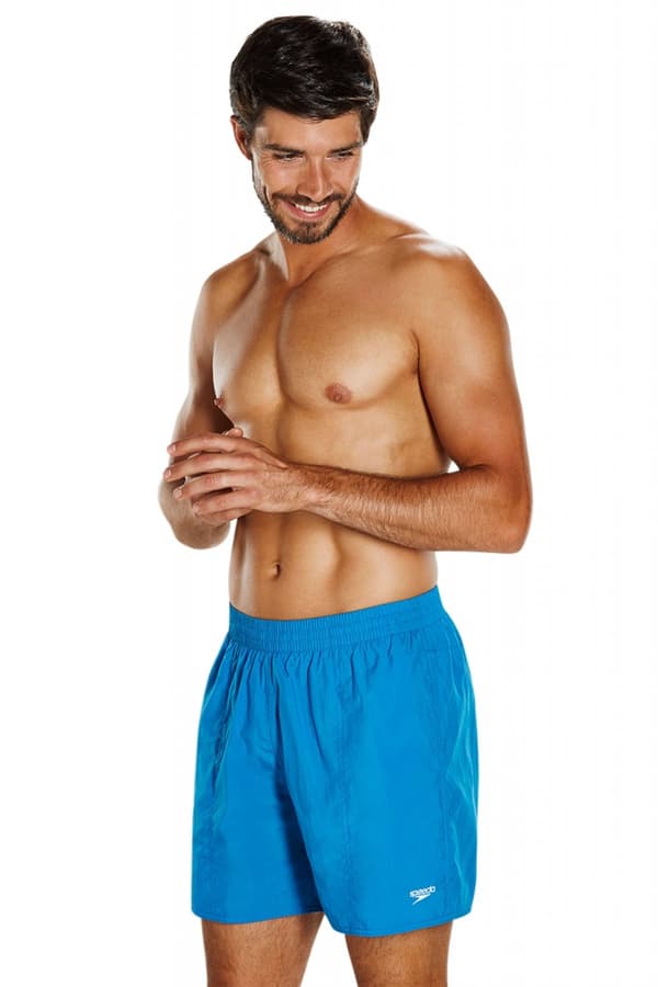 Sorter mænds Speedo Solid Leisure 16 Blue