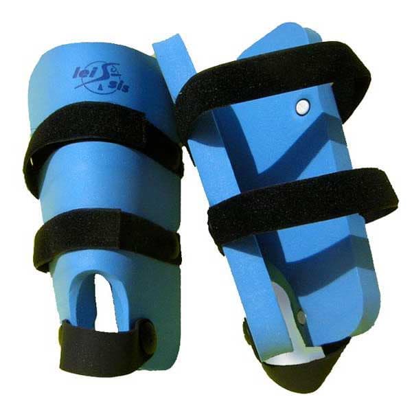 Leisis Large Foot-gim Blå,Sort