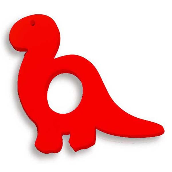 Ology Dinosaurus-uima-altaan Muodot Punainen