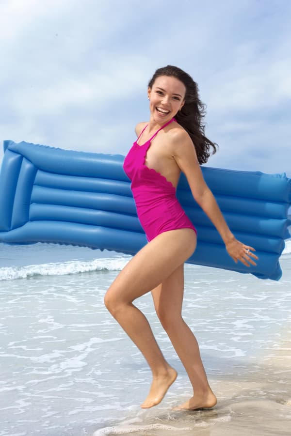 Bestway 44007 MAT STRANDMADRAS 183cm x 69cm BLÅ