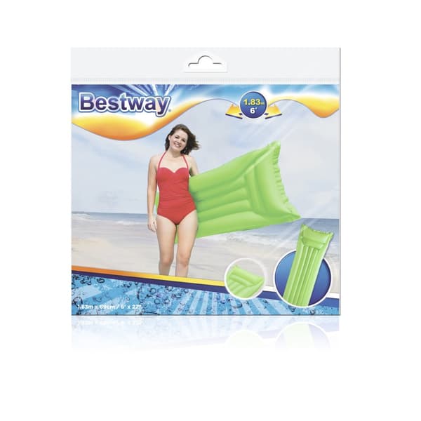 Bestway 44007 MAT STRANDMADRAS 183cm x 69cm BLÅ