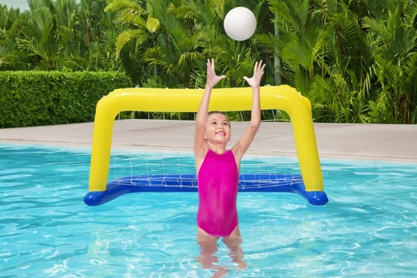 Bestway 52123 Mål og bold flydende sæt 1,42mx 76cm