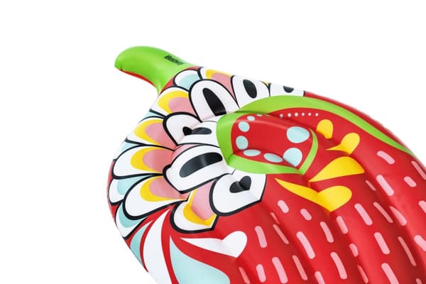 Bestway 43490 Fiesta Pepper oppustelig svømmemadras 1,95mx 99cm