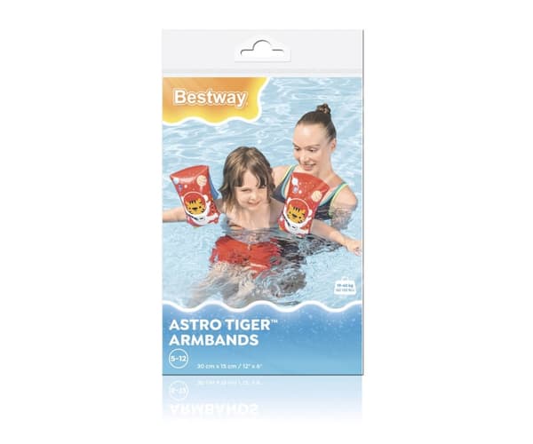 Bestway 32102 Uimanauhat Tiger Cosmonaut 30cm x 15cm