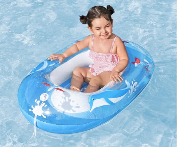 Bestway 34037 Dolphin Svømmebåd 1,02mx 69cm
