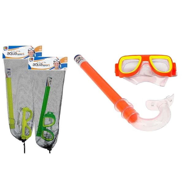 Snorkkelilasit ja -putki lapsille Colorbaby Junior AquaSport