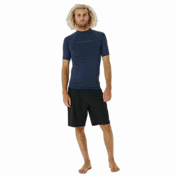 Bade T-shirt Rip Curl Dawn Patrol Perf Mørkeblå Mænd