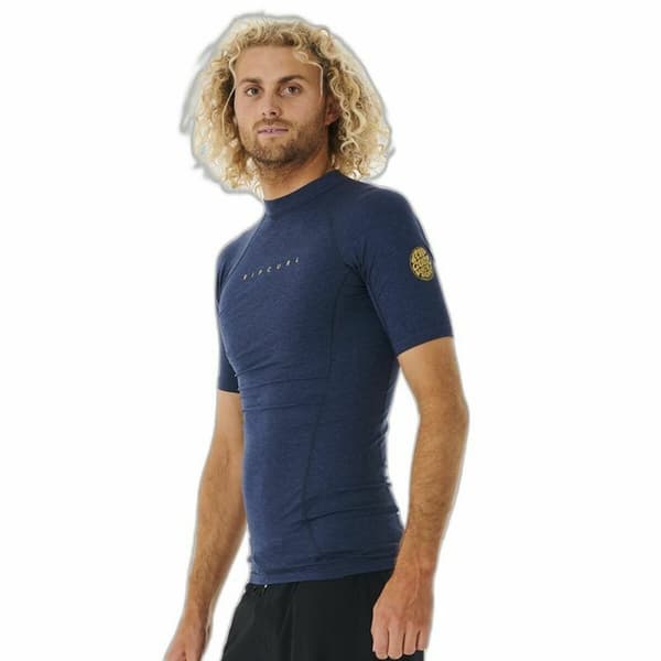 Bade T-shirt Rip Curl Dawn Patrol Perf Mørkeblå Mænd