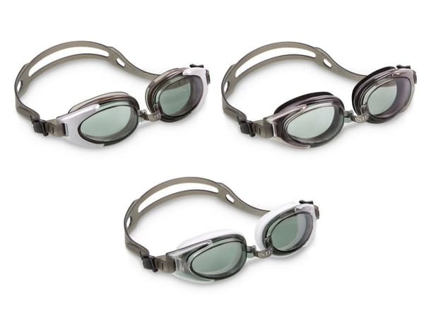 INTEX 55685 hvide sportssvømmebriller
