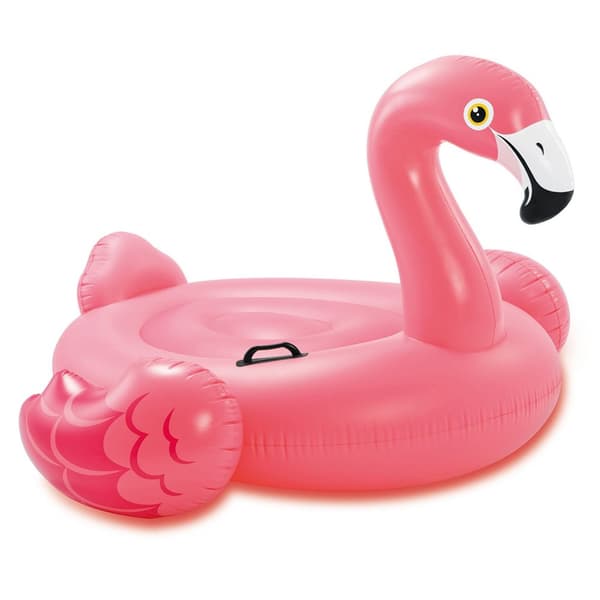 Oppustelig flamingoø 142 x 137 x 97 cm INTEX 57558