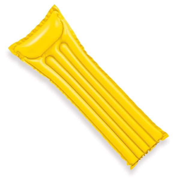Badmadrass 183 x 69 cm INTEX 59703 grön