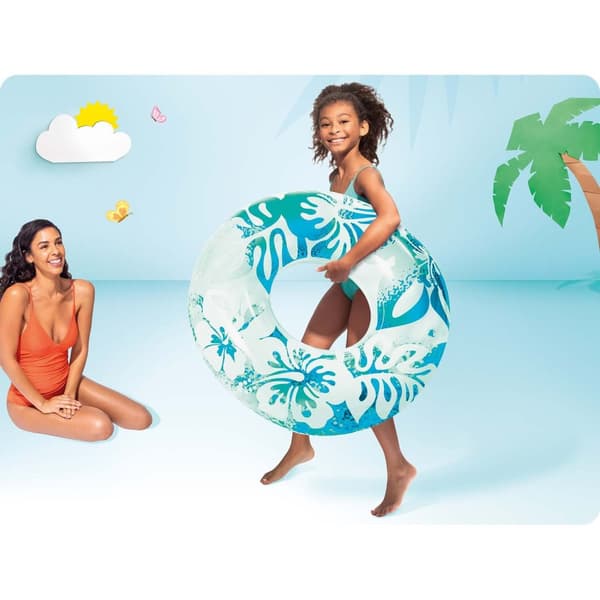 Uimarenkaan halkaisija 91 cm 3 väriä INTEX 59251 sininen