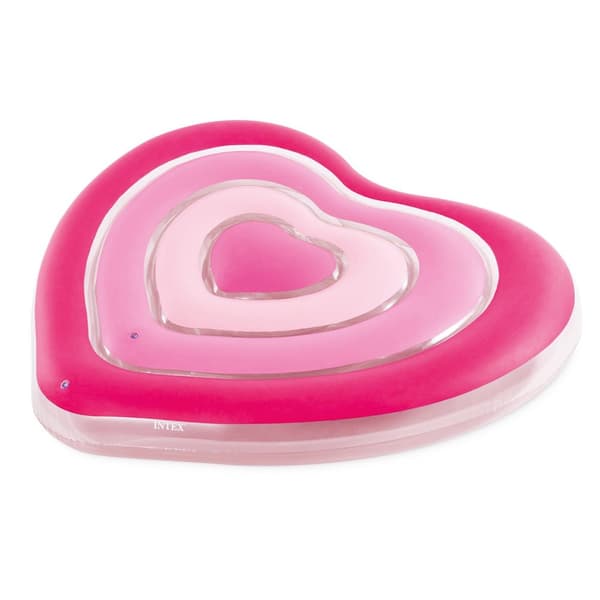 Puhallettava rantapatja Heart 155 x 135 cm INTEX 58727