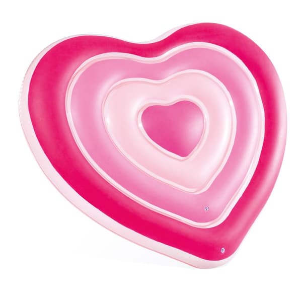 Puhallettava rantapatja Heart 155 x 135 cm INTEX 58727