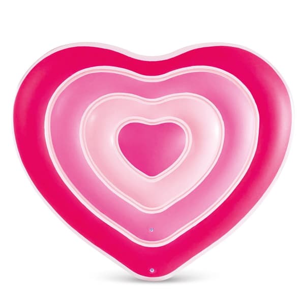 Puhallettava rantapatja Heart 155 x 135 cm INTEX 58727