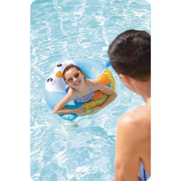 Svømmering Pingvin 81 cm INTEX 59266
