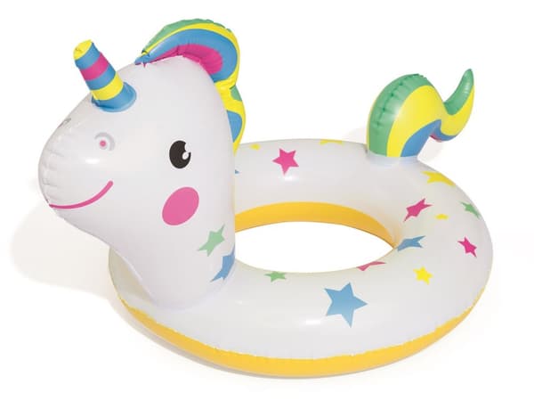 Ilmatäytteinen uimarengas lapsille Happy Animals Bestway 36128 papukaija