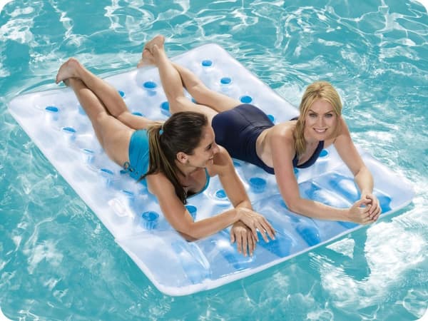 Stor strandmadrass för 2 personer 193 x 142 cm Bestway 43055