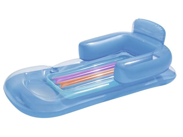 Uppblåsbar madrass, fåtölj, solstol 161 x 84 cm Bestway 43028 blå