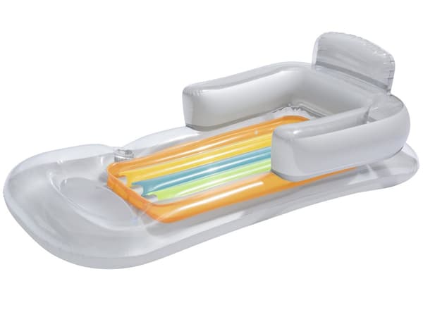 Uppblåsbar madrass, fåtölj, solstol 161 x 84 cm Bestway 43028 blå