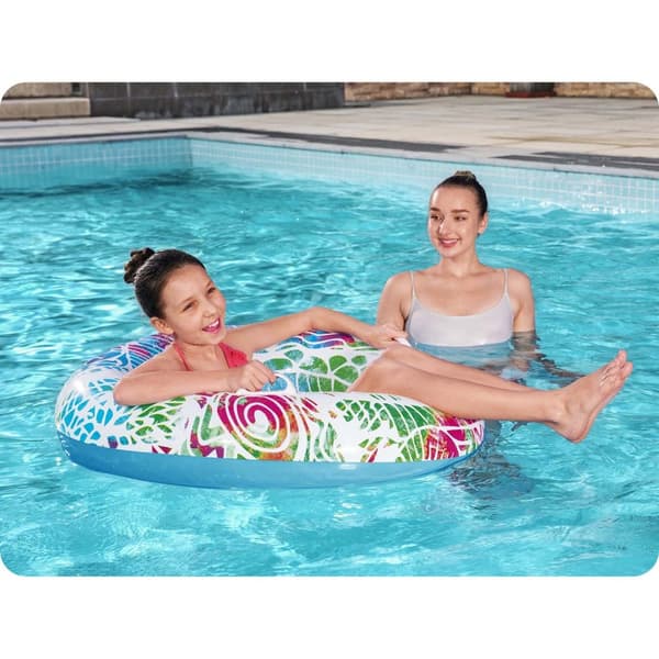 Børnehjul diameter 91 cm 3 farver Bestway 36084 blå
