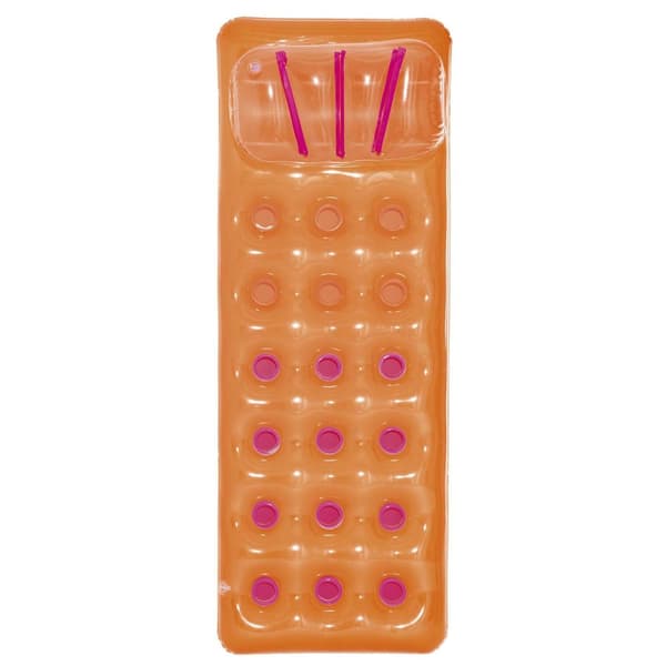 Oppustelig bademadras 3 farver 188 x 71 cm Bestway 43015 orange