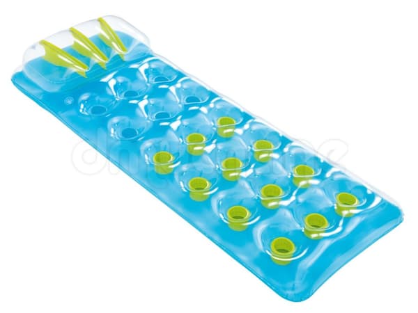 Oppustelig bademadras 3 farver 188 x 71 cm Bestway 43015 lilla