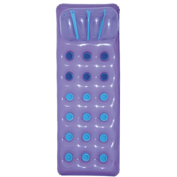 Oppustelig bademadras 3 farver 188 x 71 cm Bestway 43015 blå