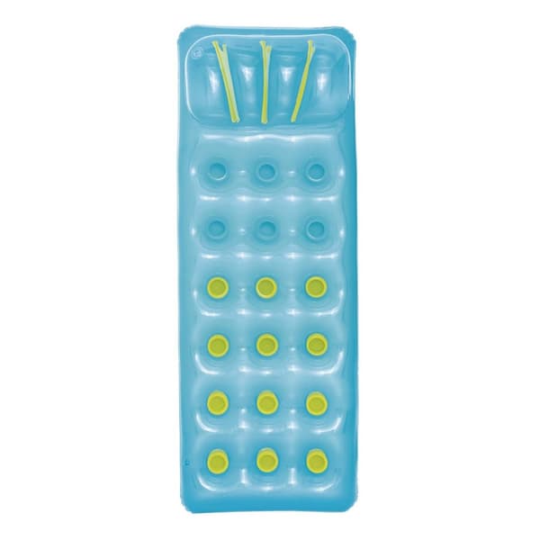 Oppustelig bademadras 3 farver 188 x 71 cm Bestway 43015 blå