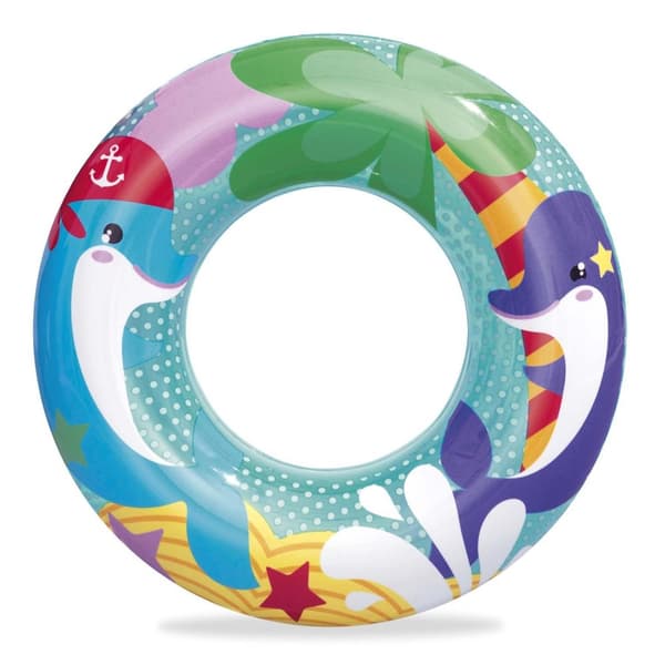 Strandring för simning Sea Adventures för barn Bestway 36113 pingvin
