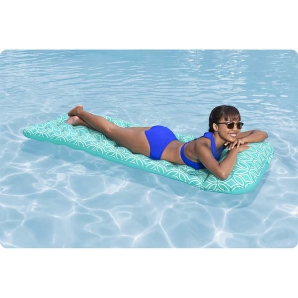 Oppustelig svømmemadras Comfort Plush Bestway 43550