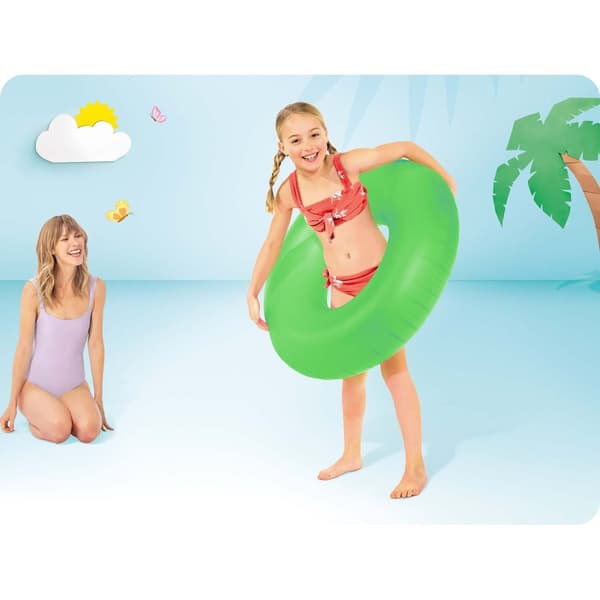 Neon uimarenkaan halkaisija 91 cm - 3 väriä INTEX 59262 keltainen