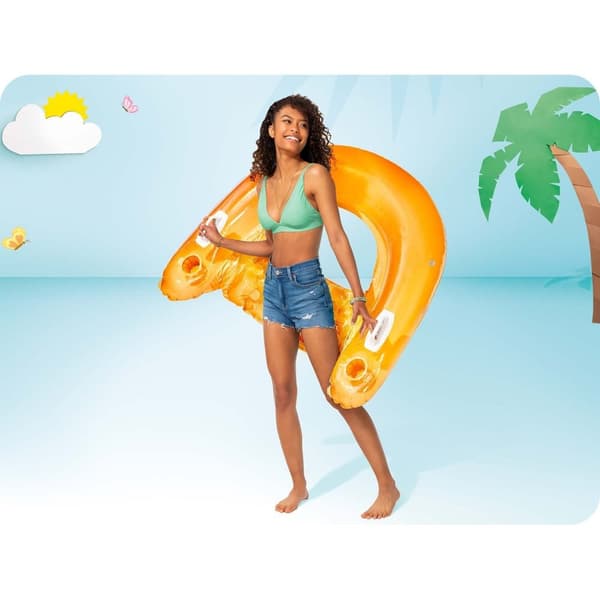 Simstol med handtag 147 x 99 cm INTEX 58859 blå