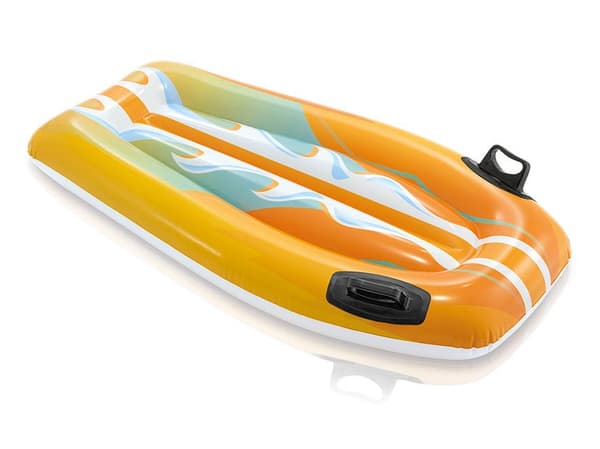 Uppblåsbar simbräda 112 x 62 cm INTEX 58165 orange