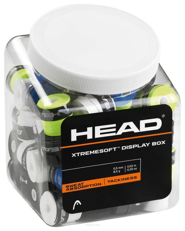 HEAD XTREME SOFT TENNISGREP 1 DEL, SLUMPMÄRKT FÄRG