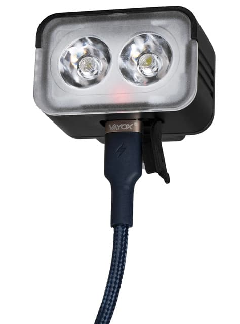 LED-POLKUPYÖRÄN ETUVILKAISIN USB-C VAYOX VA0153 VEDENPITÄVÄ 300 LUMENIA