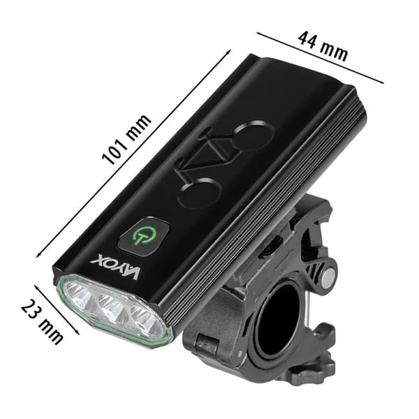 LED FORLYGTE TIL CYKEL USB-C VAYOX VA0112 VANDTÆT 980lm POWERBANK