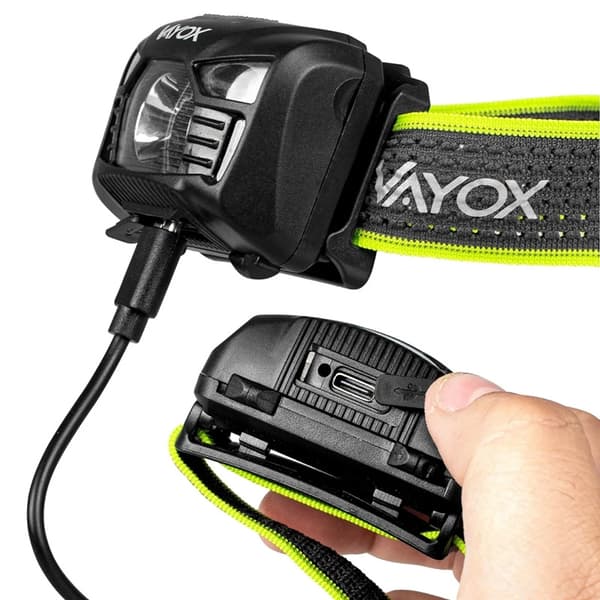 GENOPLADELIG PANDELAMPE VA0020 VAYOX USB-C 170lm