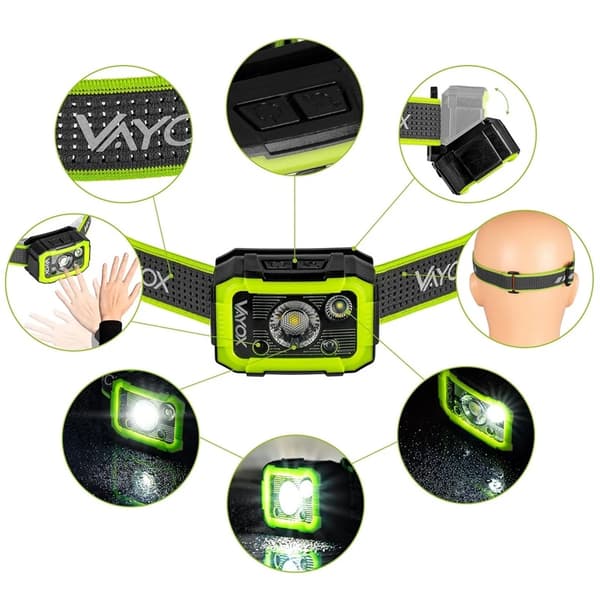 GENOPLADELIG PANDELAMPE USB-C VA0187 VAYOX LED 750lm